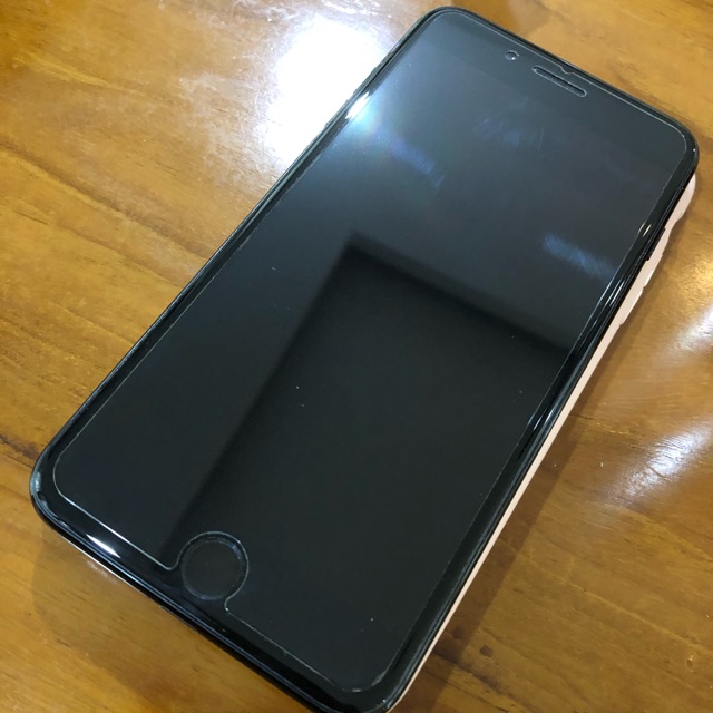 Iphone 7+ plus second bekas 128GB jet black original mulus