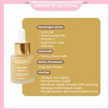 Animate 24K Gold Serum Anti Aging - 20 ml