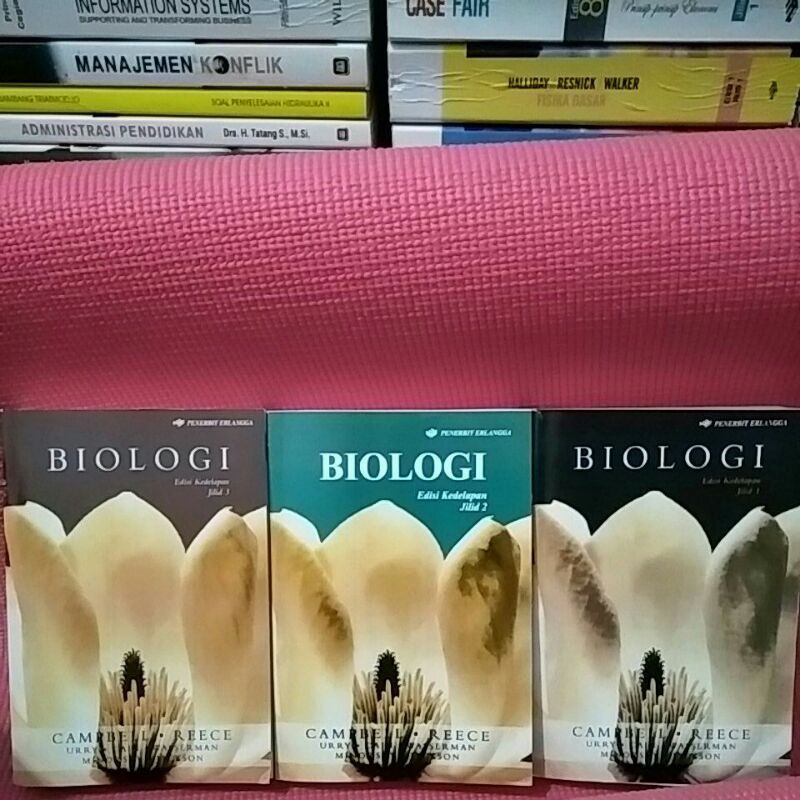 Jual Biologi Edisi Kedelapan Jilid 1,2&3 Campbell(A5) | Shopee Indonesia