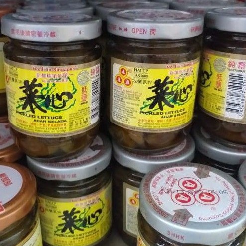 

AAA Pickled Lettuce Acar Selada 180 gram