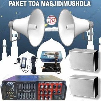 Paket Sound System Toa Masjid/Speaker Toa/Toa Musholla Lengkap