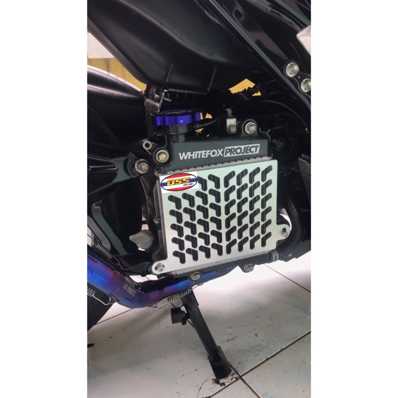 Cover tutup radiator new full cnc free baut dan bhosing Vario125/150 Pcx Adv