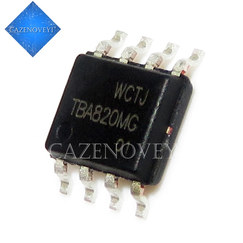 10pcs / lot Sparepart Komponen Elektronik Chip TBA820ML TBA820M TBA820 DIP-8 SOP-8