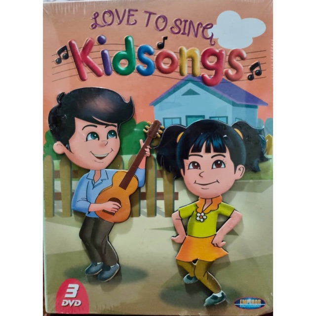 PAKET 3 DVD KIDSONGS Vol 3 Original
