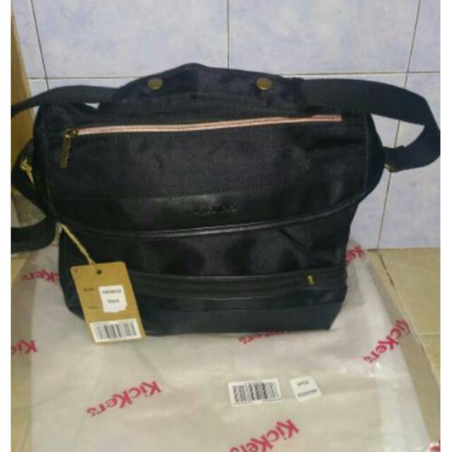SALE TAS KICKERS ORIGINAL NEW BLACK