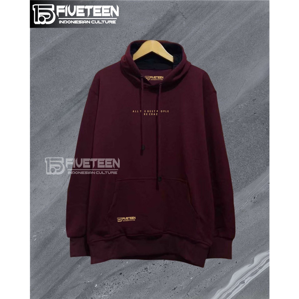 sweater gratis ongkir cod murah fifteen warna marun all the best pople are crazy hoodie pria putih distro suwiter oversize xxl oblong panjang dewasa zipper bahan hoodie sweater cowok cewek perfect jaket fifteen15 sweater fifteen hoodie