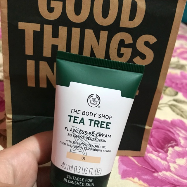 THE BODY SHOP BB CREAM TEA TREE SERIES