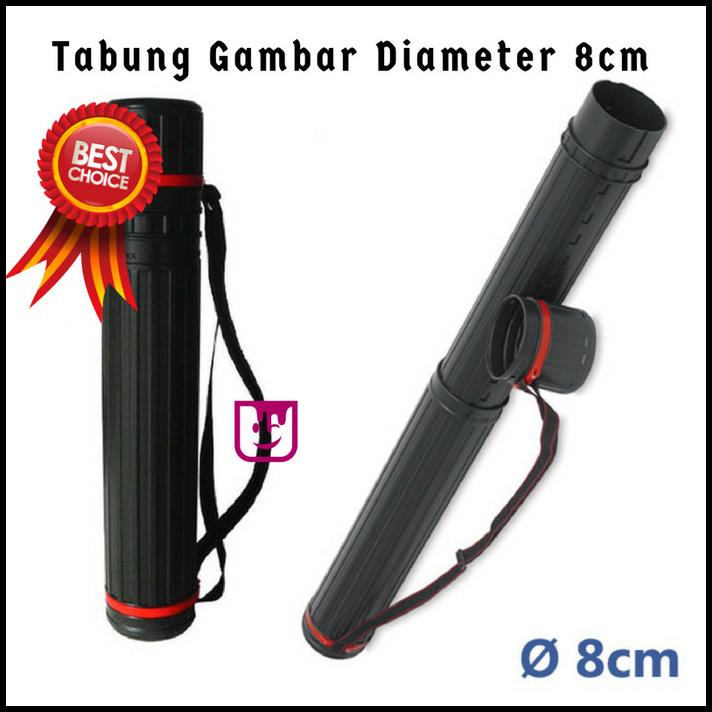 

Tas Tempat Tabung Gambar Kertas Desain Drafting Tube Vtec Diameter 8Cm