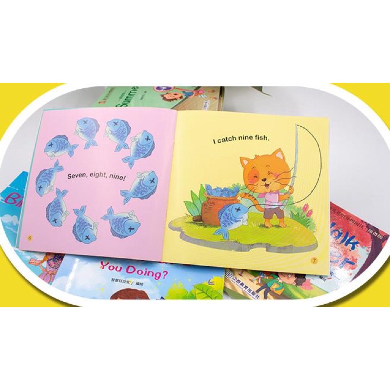 story book set isi 60 pcs English Story Book for Children 60 set / pcs