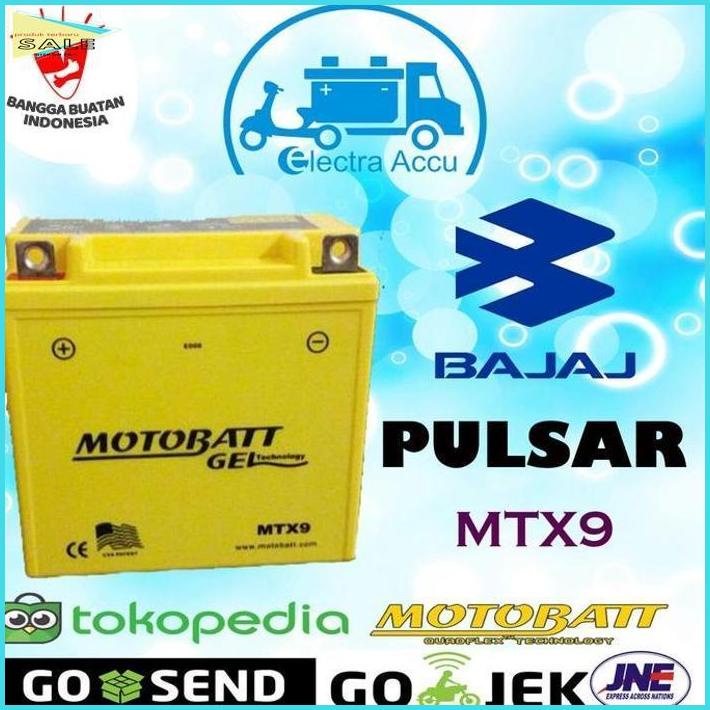 a Promo Aki motor Bajaj Pulsar motobatt MTX9 _Terlaris