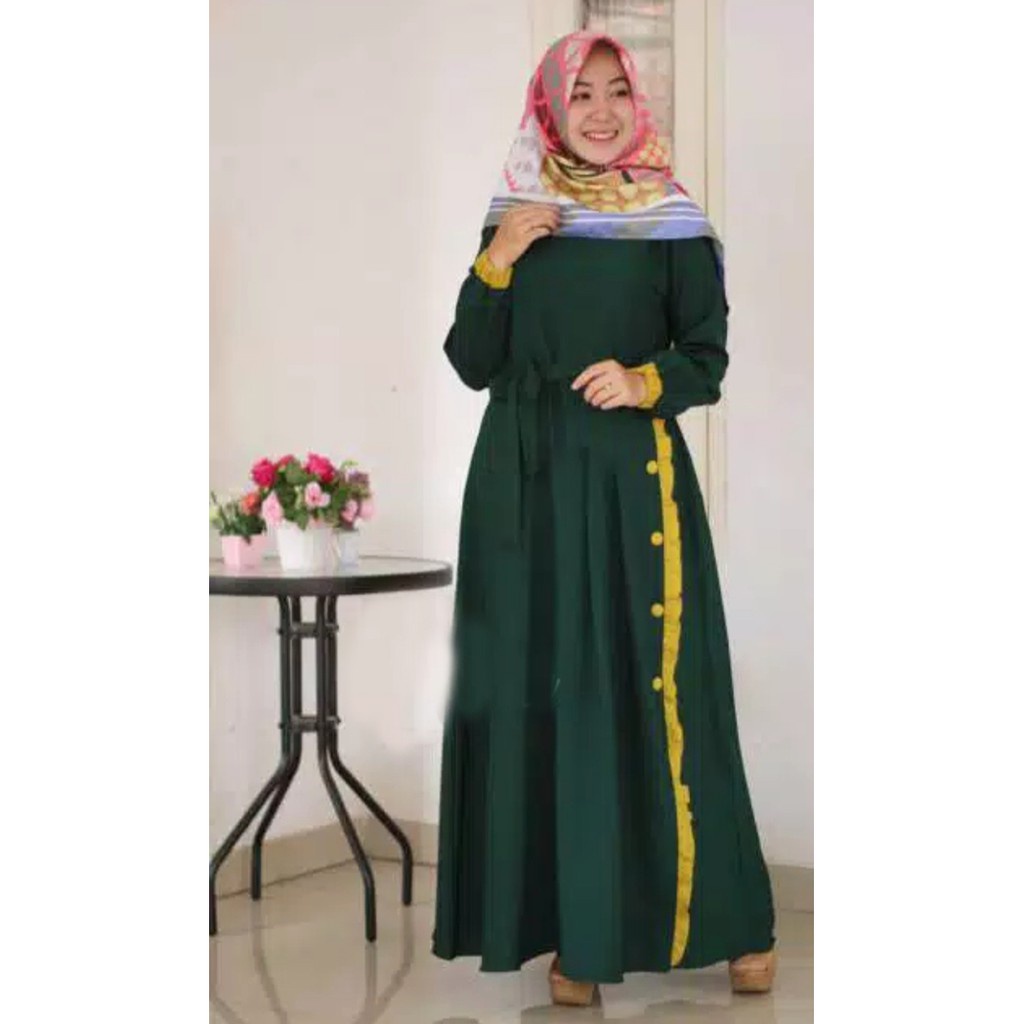 gamis NADIRA DRESS /Gamis terbaru /gamis wanita / gamis polos