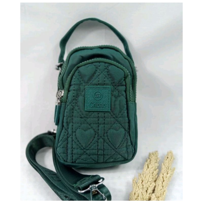 TAS SELEMPANG MINI / TAS HP WANITA IMPORT MERK CHIBAO ORI 8182AB
