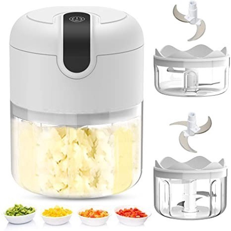 FMFIT Blender Portable Food Chopper Mini Elektrik Garlic Masher 250ML