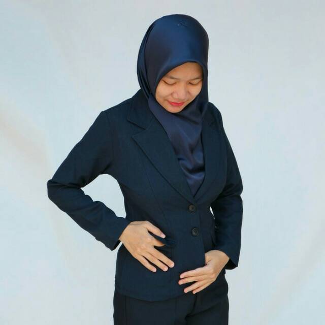 BLAZER WANITA BLAZER FORMAL WANITA NAVY | JAS RESMI KANTOR | JAS MURAH | BLAZER WANITA | JAS KANTOR