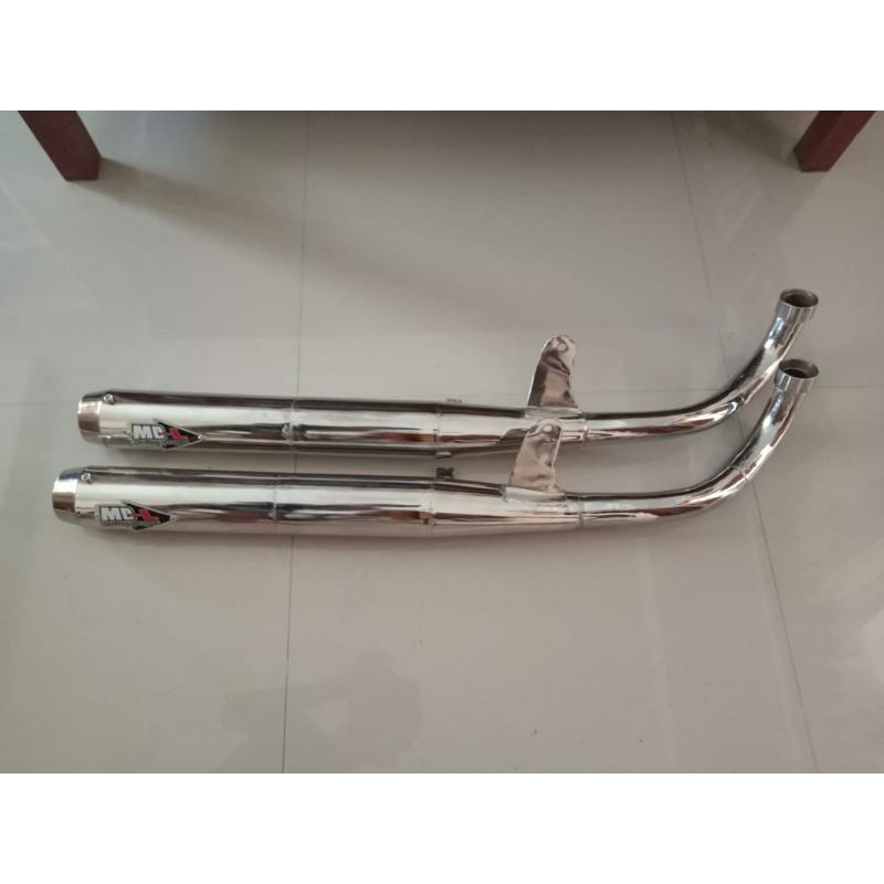 knalpot standart racing L2 super L2sn L2g a100 rc100 alfa crystal dll