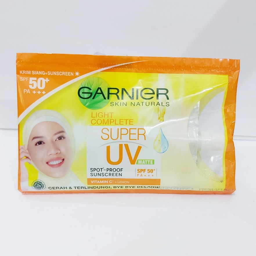 Jual Garnier Light Complete Super Uv Matte Spf Sachet Ml Shopee