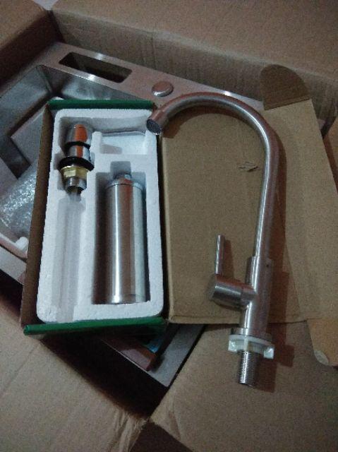 Sink Bolzano Kitchen Sink Bak Cuci Piring 1 Lubang Bolzano 6045 Wastafel