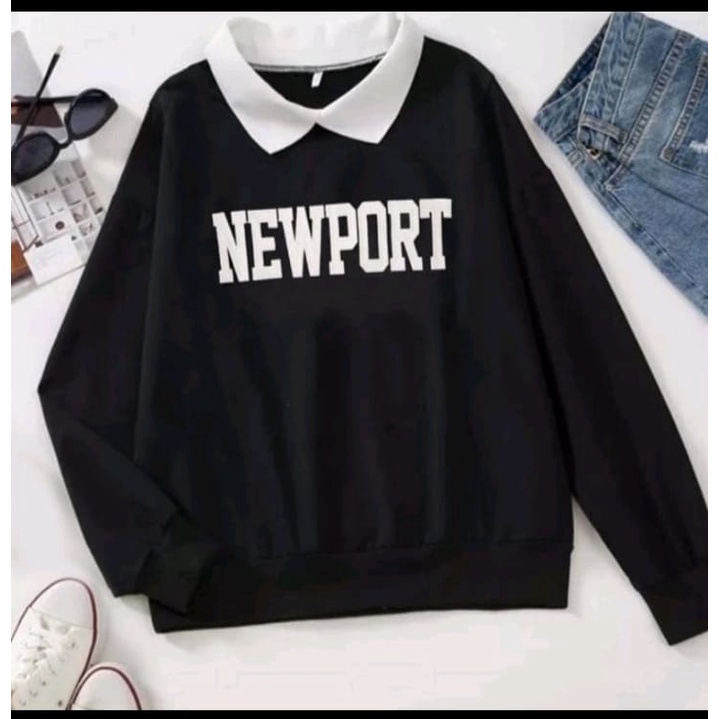 SWEATER BERKERAH NEW PORT