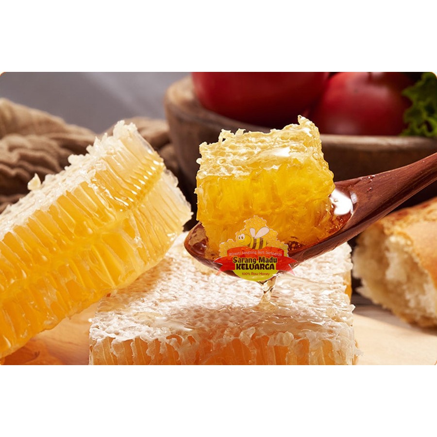 

Honey comb/Sarang Madu Asli/Madu Sarang/Sarang Madu Murni Melifera 500 gram
