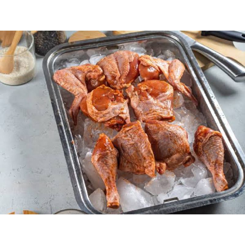 

ayam marinasi 1kg potong 10 khusus fried chicken