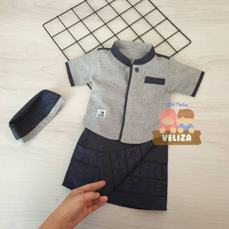 [SET SARUNG ANAK PREMIUM] Set Sarung Afnan by Veliza
