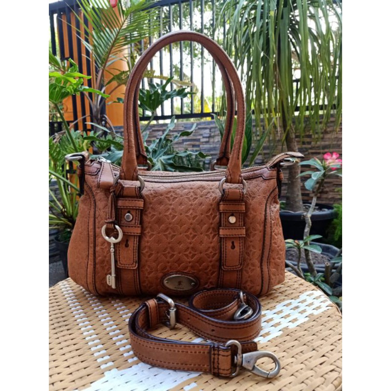 TAS FOSSIL MADDOX EMBOSS SPEEDY SIZE M