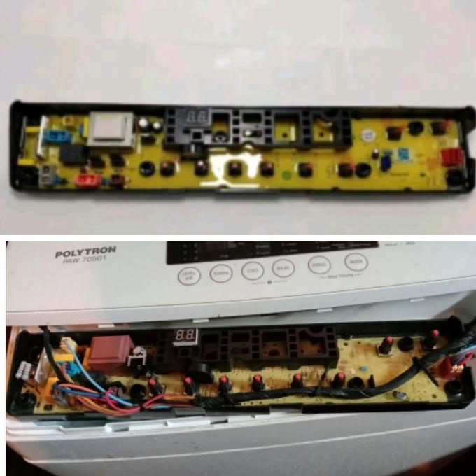 Pcb Modul Mesin Cuci Polytron Paw 70501Wx/Wb Paw70501 Best Produk