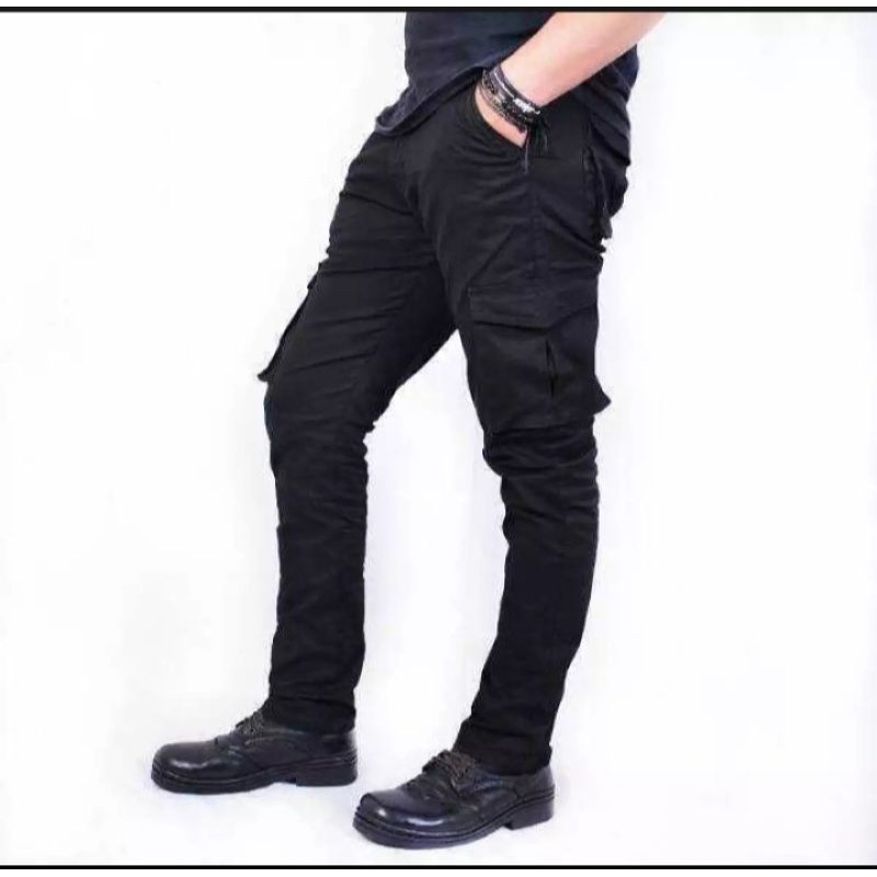Celana Cargo Panjang Pria Original Jumbo Slimfit Army Laki Laki Murah Loreng Kargo Pant Big Size Dewasa Chargo Hitam Premium Jogger Distro Cowo Jeans Tebal