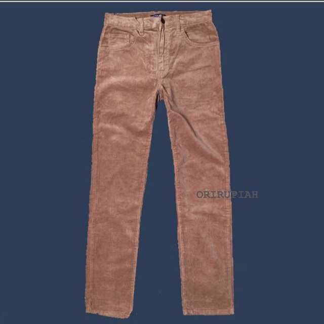 Celana jeans Isuga coklat