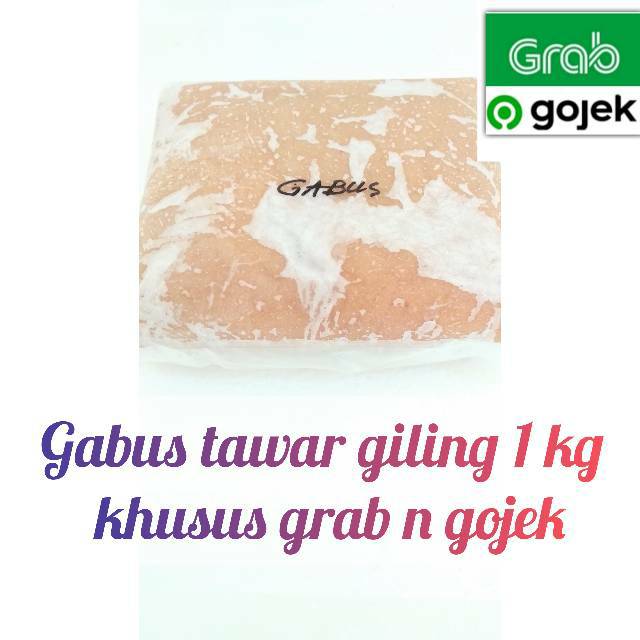 

IKAN GABUS GILING 1 KG-GLS