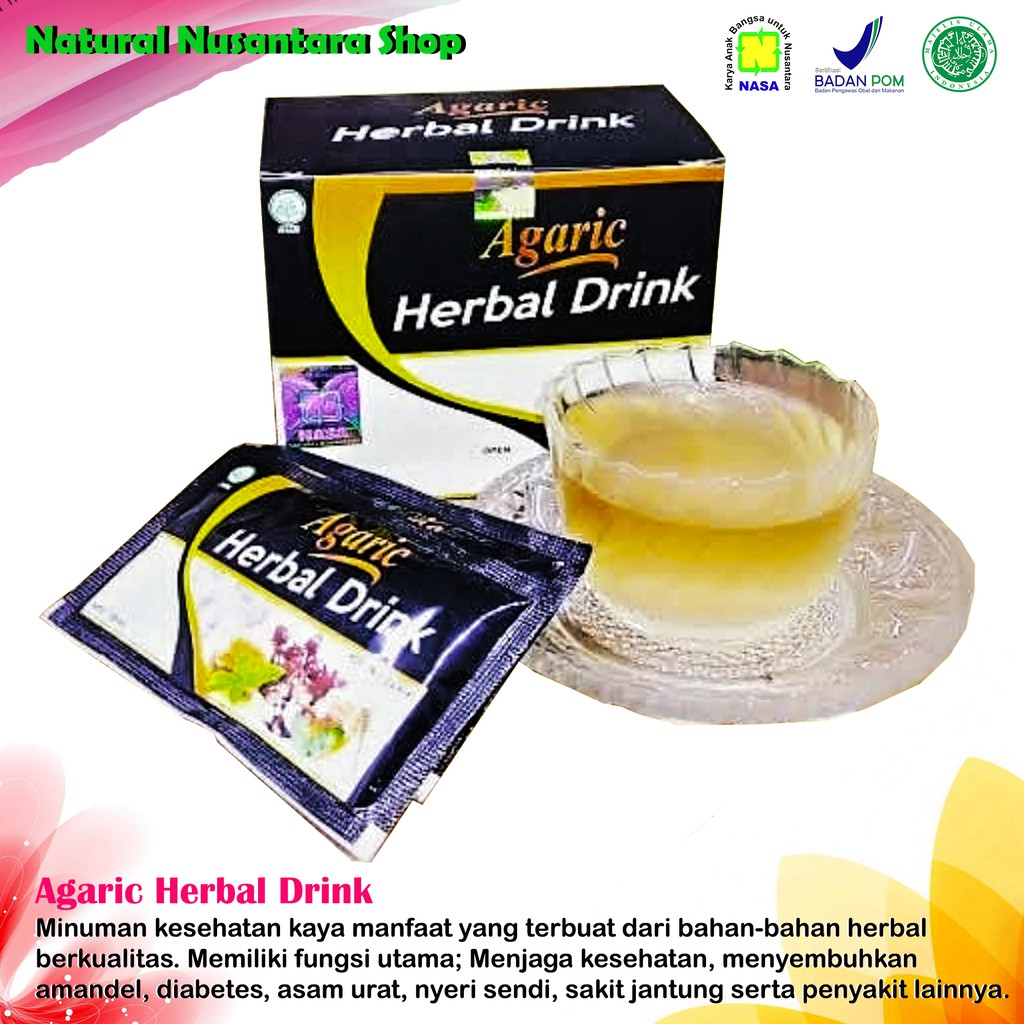 

MINUMAN KESEHATAN AGARIC HERBAL DRINK ORIGINAL