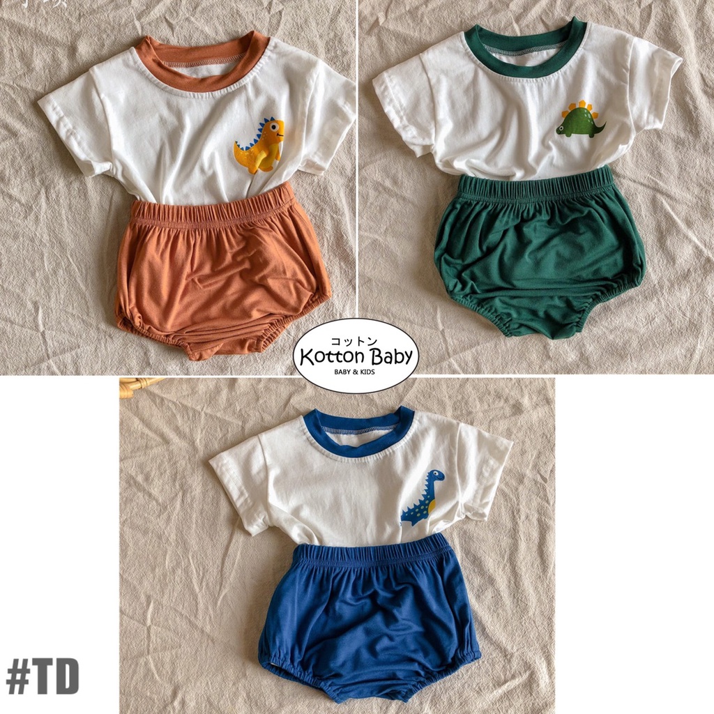 0-4 thn ||  SETELAN KAOS + CELANA (1 set) ANAK CASUAL BAJU TIDUR PIYAMA catalog CTDD TD