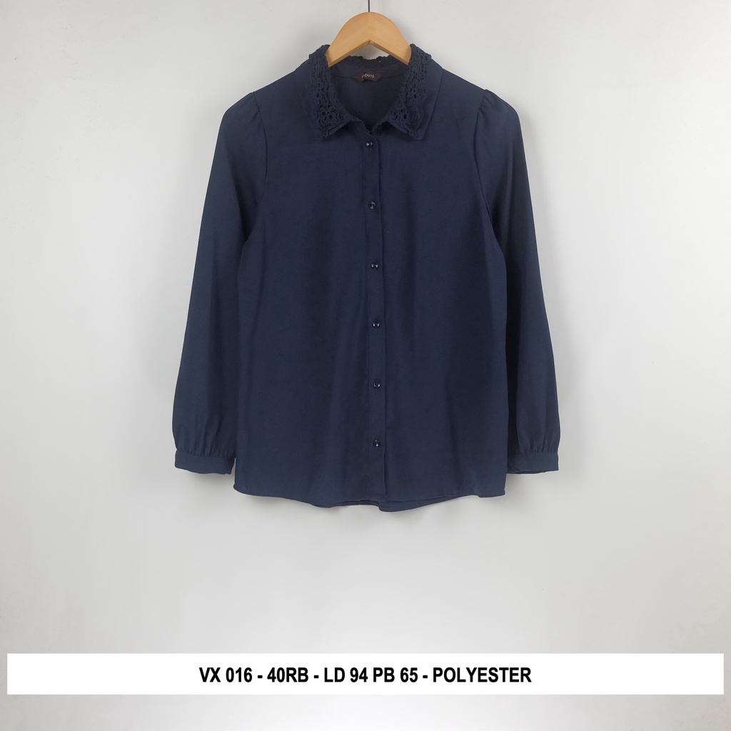 Thrift Blouse Vintage | Kode V4-VX 016