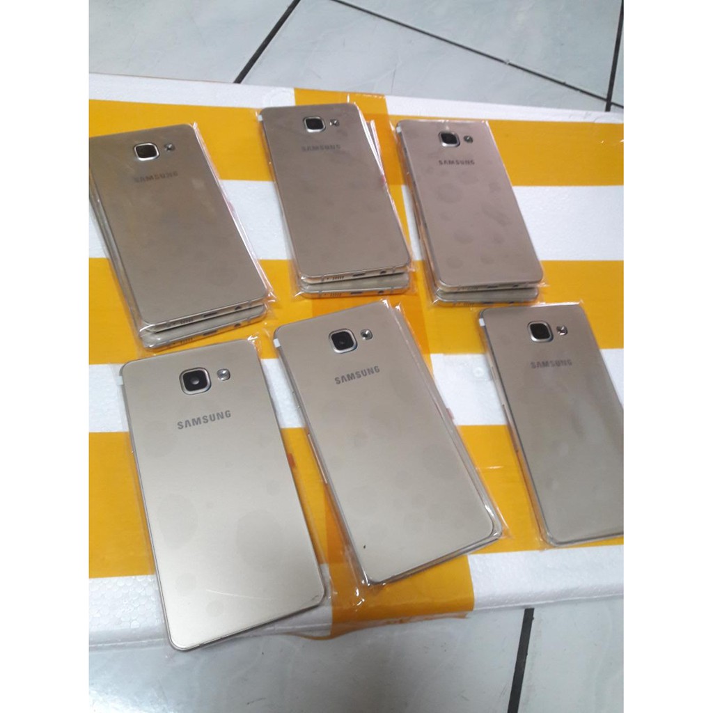 Casing Samsung A510 A5 2016 Fullset GOLD KUALITAS JOSS ISTIMEWA  casing Samsung A 510 GOLD FULSET