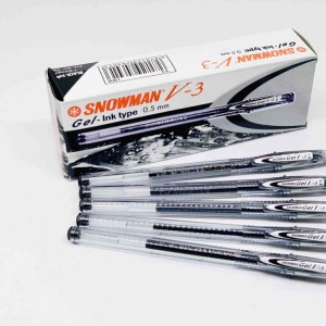 

Ballpoint / Pulpen / Pen Gel SNOWMAN V3 V-3 0.5mm