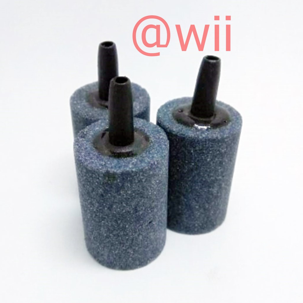 batu aerator aerasi ABU ABU 2cm air stone airstone gelembung udara aquarium