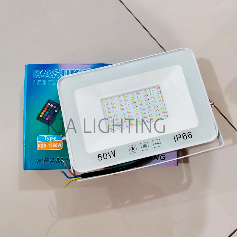 LAMPU SOROT LED RGB / WARNA-WARNI 50W 50 WATT KSK-7750