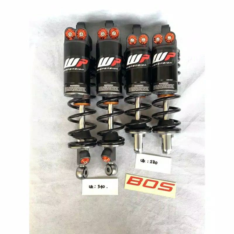 SHOCKBREAKER TABUNG ATAS WP MOTOR BEBEK UK 280 DAN 340  JPUITER, VEGA ,RKING SUPRA REVO GLPRO