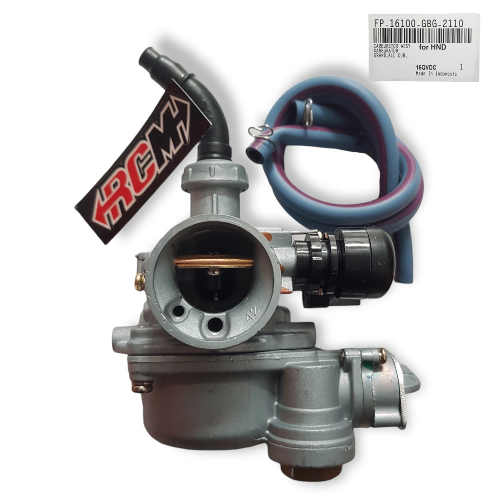 FP-16100-GBG-2110 KARBURATOR CARBU KARBU CARBURETOR PRIMA ASTREA GRAND LEGENDA CUB SUPRA 100 ORI ORIGINAL FEDERAL ASLI