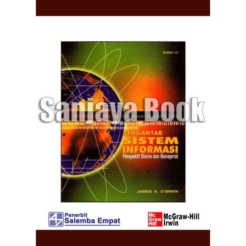 

pengantar sistem informasi perspektif bisnis dan manajerial by James A o.brien
