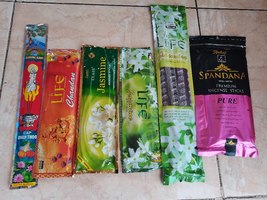Hio Dupa Stik Aromaterapi Darshan Life Jasmine Melati Incense Sticks Pendek