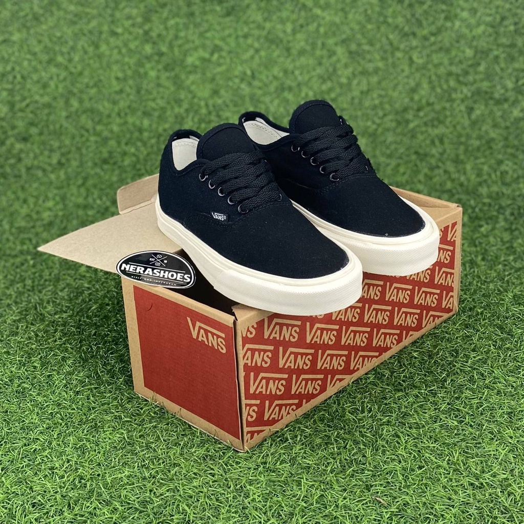 vans authentic black dope