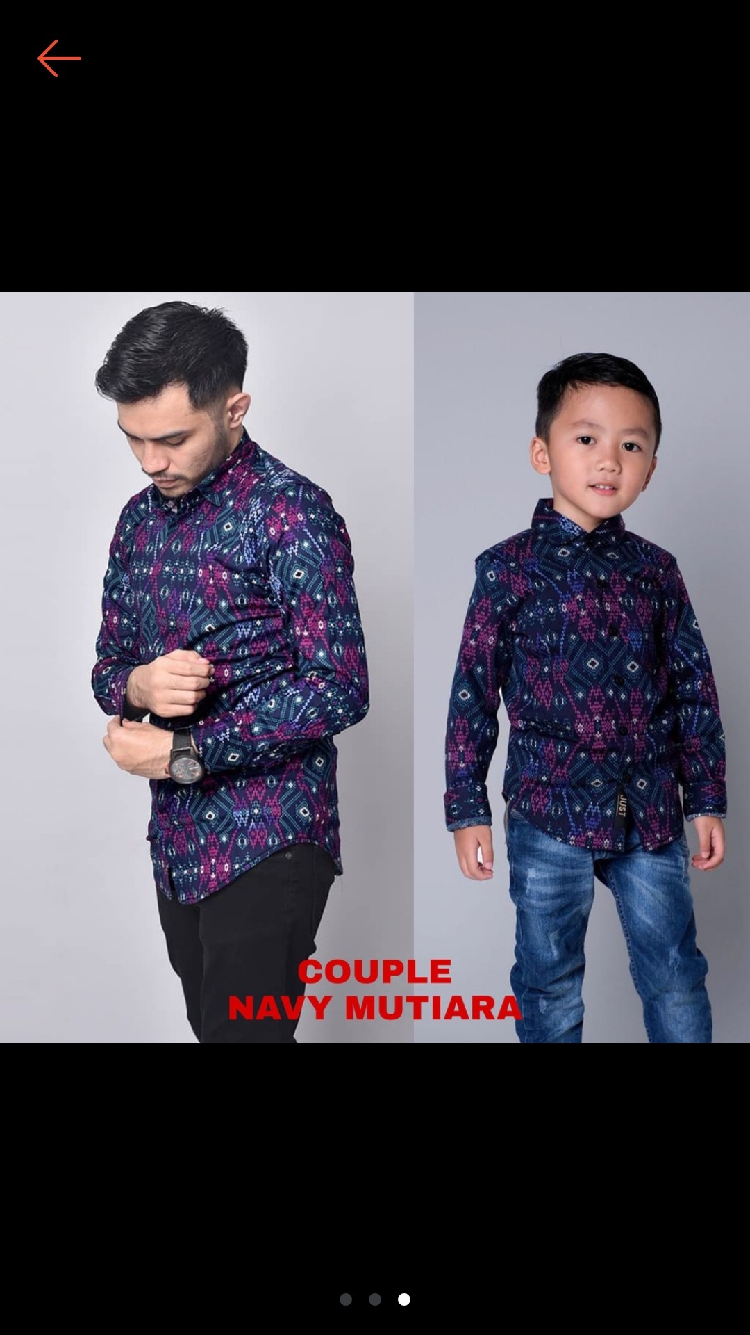 Jasmineolshop Kemeja Batik Mutiara Modern M L Xl Xxl Xxxl Best Seller