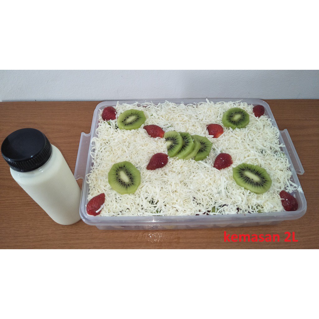 

Salad buah Premium kemasan 2 Liter jabodetabek