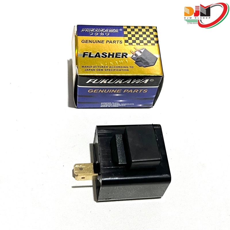 Flasher Sen 12 Volt Universal All Tipe Motor Original Fukukawa