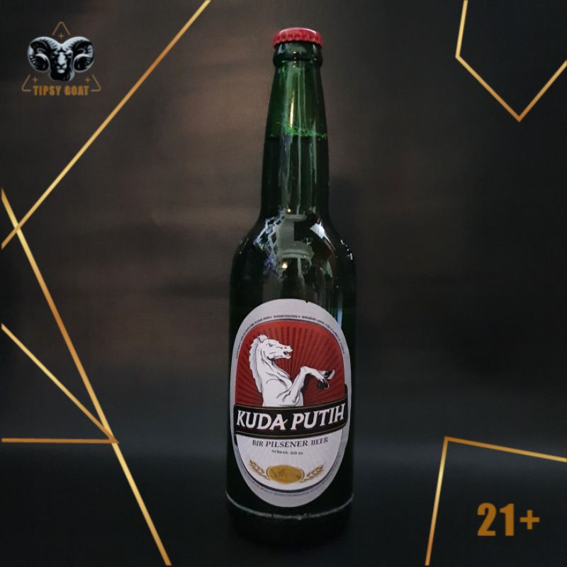 

kuda putih botol besar