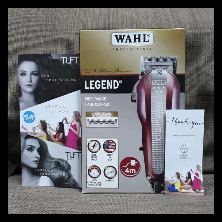 Wahl Legend 5 Stars Series Hair Clipper - Alat / Mesin Cukur Rambut / Terjamin