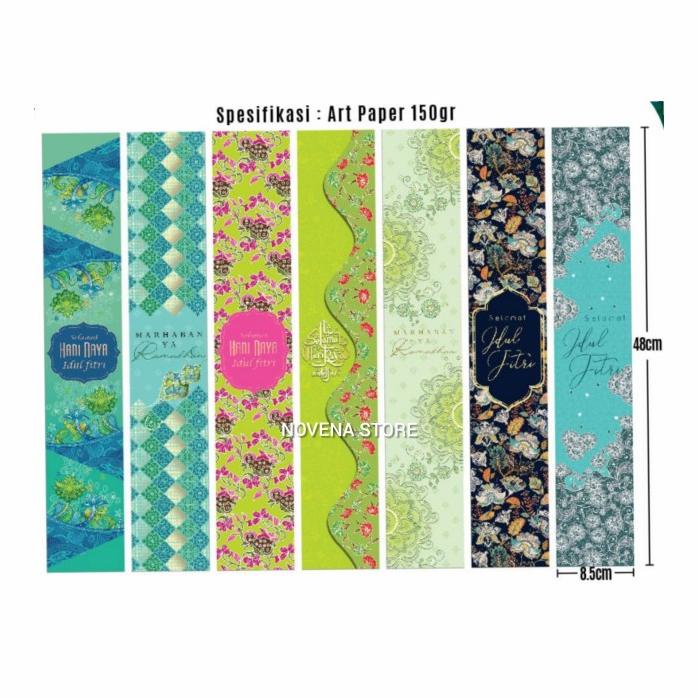 

Paper Belt Lebaran Eid Idul Fitri-Hiasan Box Kotak Dus Hampers#1 Terlaris!!!R30F