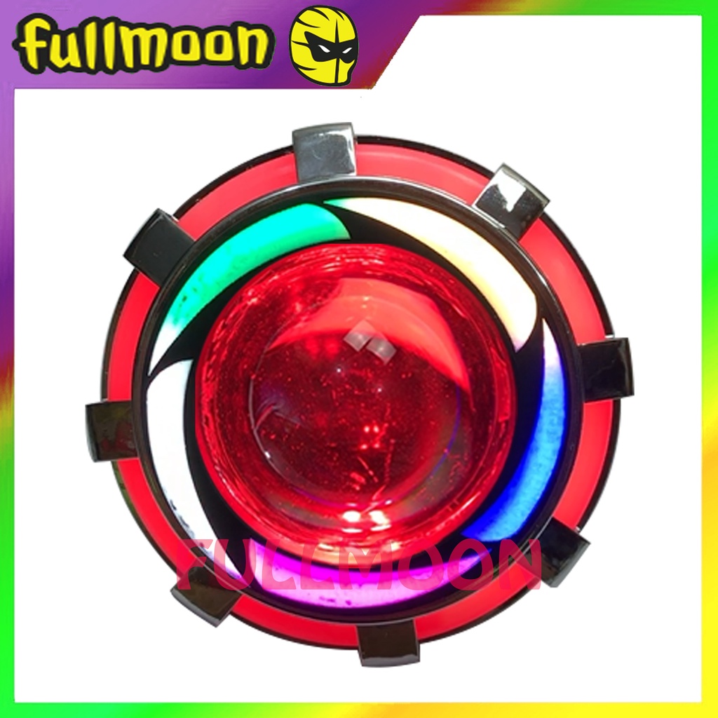 LAMPU DEPAN PROJIE BULAT RAINBOW MDH