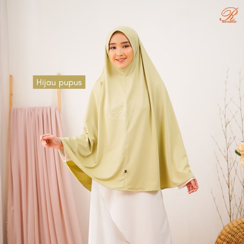 HIJAB INSTAN JUMBO NON PAD &amp; JUMBO PAD  BY RIVANTIE